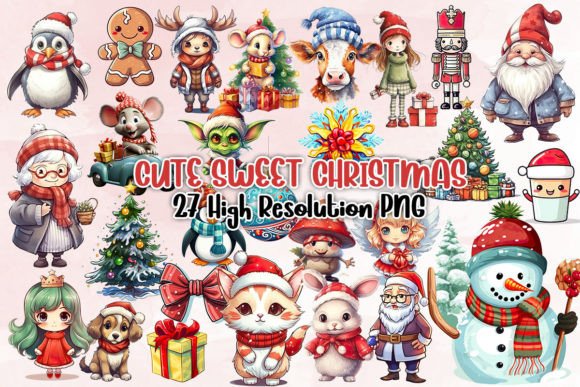 Cute Sweet Christmas Sublimation Clipart: A Designer’s Review