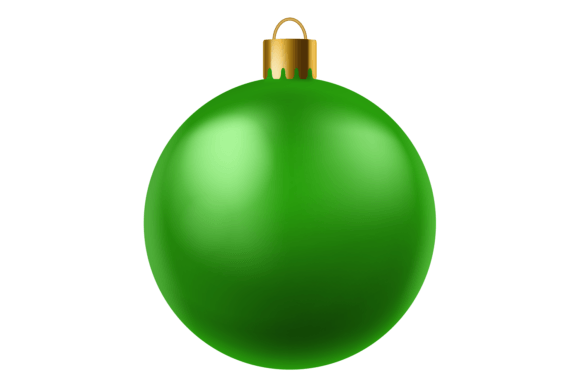 Glossy Ball. Christmas Tree Decoration R Illustrations