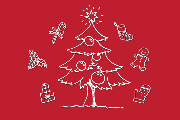 Merry Christmas Doodle Drawing Style: A Designer’s Review