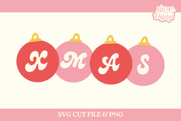 Review: Christmas Bauble Groovy SVG PNG for Embroidery