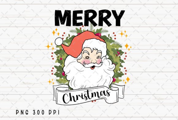 Review: Merry Christmas Retro Santa Claus PNG for Embroidery
