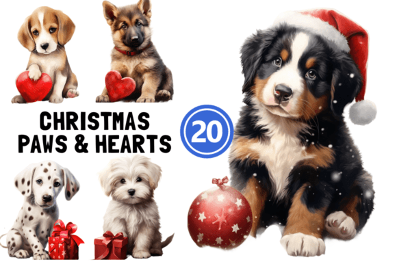 Reviewing 20 Christmas Paws Hearts for Holiday Stitching
