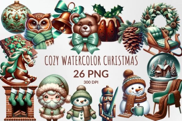 Reviewing Cozy Watercolor Christmas Sublimation